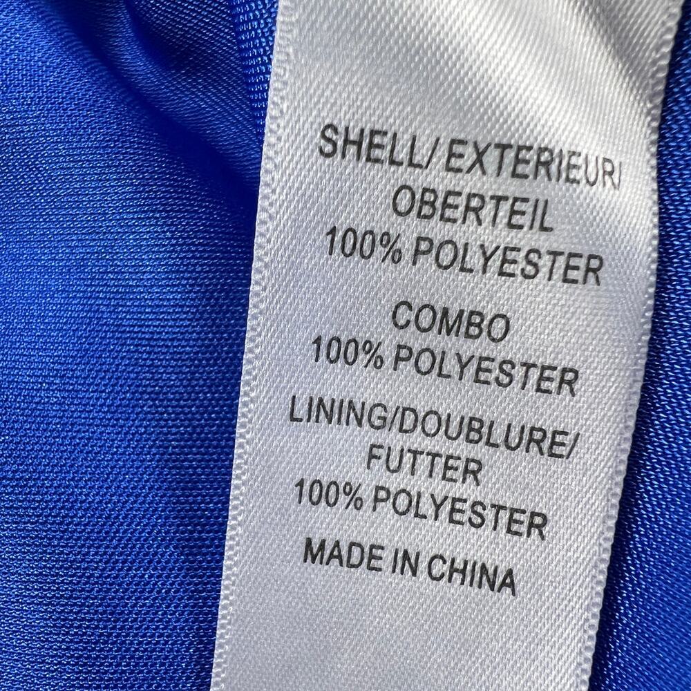 Aidan Mattox Royal Blue Tiered Sequined Blouson Cocktail Party Dress Size 12 - Picture 13 of 16